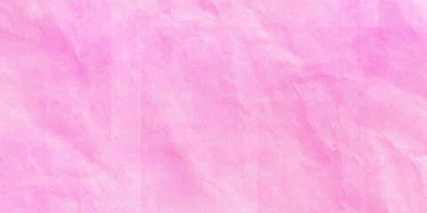 Pink plastic bag texture background. White Romantic Pastel Watercolor. paper texture background. Cloud or cotton candy style.  A Crumpled Paper Background for Design. top view , flat lay.