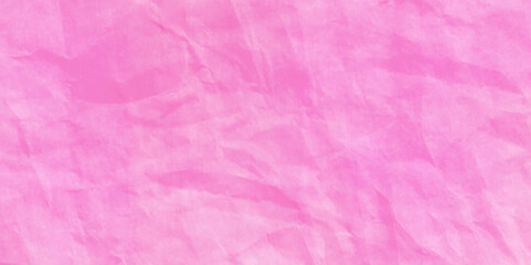 Pink plastic bag texture background. White Romantic Pastel Watercolor. paper texture background. Cloud or cotton candy style.  A Crumpled Paper Background for Design. top view , flat lay.