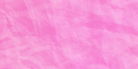 Pink plastic bag texture background. White Romantic Pastel Watercolor. paper texture background. Cloud or cotton candy style.  A Crumpled Paper Background for Design. top view , flat lay.