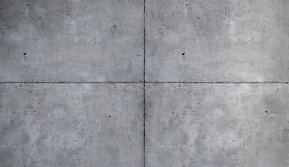 Seamless concrete wall texture with four sections divided by lines.