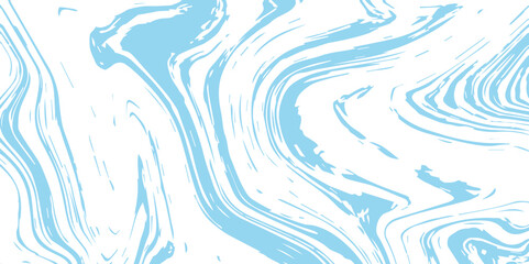 Abstract Pattern white and blue marble texture and background. Liquify Swirl blue and white color art. acrylic pours liquid marble surface design.	
