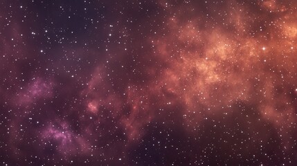 Fototapeta premium Abstract starfield constellation, dark apricot starfield constellation Aries dark apricot dark purple dark violet