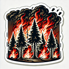 forest fire