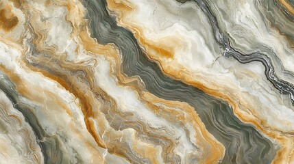 Obraz premium A close-up of a beautiful green and orange onyx marble
