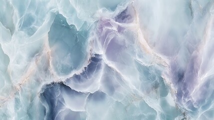 Obraz premium A close-up of a blue and purple marble texture. The marble has a swirling, flowing pattern and is very smooth.