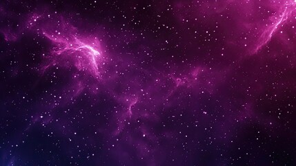 Naklejka premium dark fuchsia starfield, constellation Pisces, dark fuchsia, dark purple, dark violet