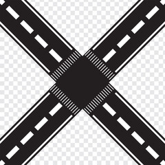 Road icon, highway, roadway, path icon, logo design vector 14. EPS 10.