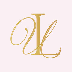 UL, LU,  logo UL, Letter UL, monogram UL , vector, logo, Wedding Monogram Initials, Wedding Logo,Wedding Monogram,Logo Design