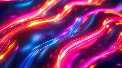 Obraz premium Abstract colorful liquid splash perfect for designing a dynamic and visually engaging wallpaper theme