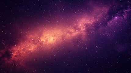 Naklejka premium dark tangerine starfield, constellation Virgo, dark tangerine, dark purple, dark violet 