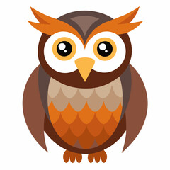  Owl Vector Icon Logo Cartoon Illustrations