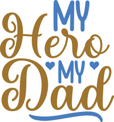 Happy Father's Day SVG Vector Design. Vector illustration , best dad, eps