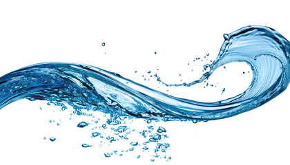 Obraz premium Dynamic wave of crystal clear water showcasing fluid motion and purity, perfect for creative projects and designs.