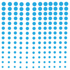 Dots pattern vector. Polka dot background. Monochrome polka dots abstract background. Dot pattern print. Panorama view. Vector illustration