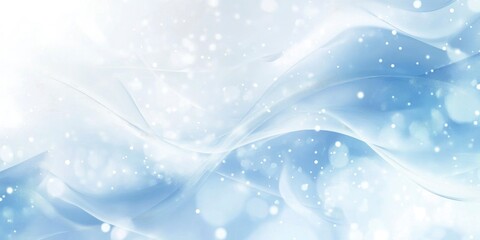 a white and light blue background with an abstract
