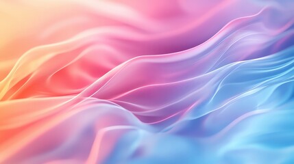 Fototapeta premium A vibrant swirl of soft pink and blue hues, creating a dreamy abstract background, perfect for artistic and design projects.