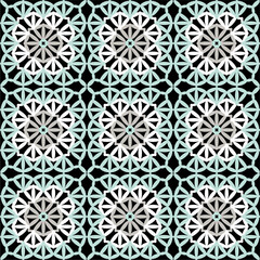 Pattern with crochet granny square wallpaper handmade decorative art design print 