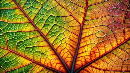 Close-up of a vibrant sycamore leaf with intricate veins, sycamore, leaf, close-up, vibrant, green, intricate, veins, nature