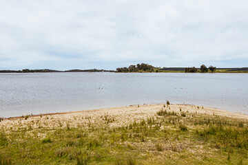 View Over Sugarloaf Reservoir in Australia