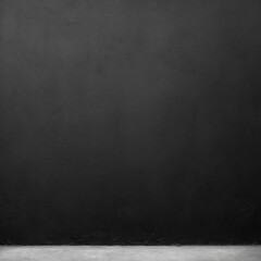 Obraz premium Black wall with background of wrinkled texture