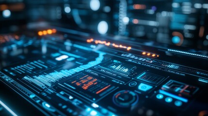 Big data and reports with charts are displayed on the dashboard.