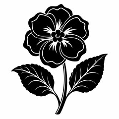 Primrose Black silhouette