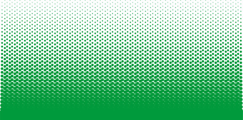Halftone dots pattern texture background. Abstract vector background. Green dotted pattern on transparent background. illustration