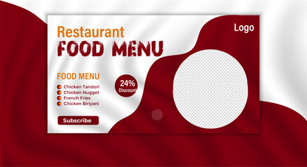 food  thumbnail design  for youtube .youtube thumbnail template and creative youtube thumbnail design