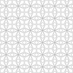 Seamless geometric pattern with intersecting lines. Suitable for graphic design, interior decoration, textile, print, etc.