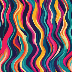 Illustration of Multi color Geometric 