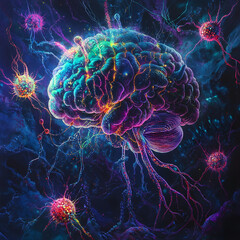 Epileptic Chaos: Bacterial Storm in the Brain - A Concept of Mental Disorders