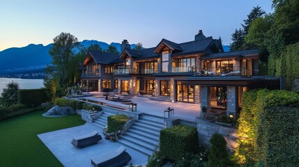 Fototapeta premium Vancouver's finest residence