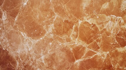 Fototapeta premium Natural orange marble texture with rich patterns and earthy tones ideal for interior design and home decor projects