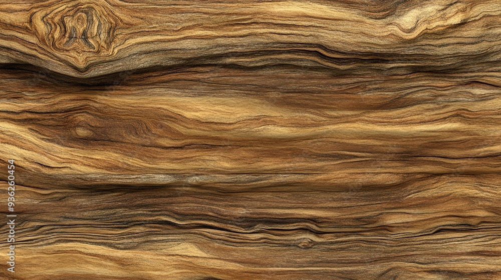 Poster textured close-up of unique wooden surface showcasing intricate patterns and tones highlighting natu