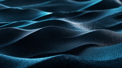 Obraz premium wave, light, blue, silk, texture, design, wallpaper, illustration, satin, backdrop, waves, soft, smooth, curve, vector, flowing, pattern, color, water, cloth, fabric, line, art, textile, digital