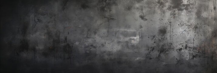 Texture of a black grey old scratched slate, stone and chalkboard with space for text
