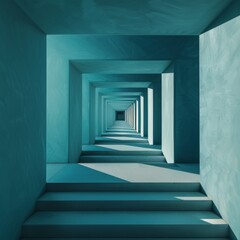 Obraz premium photo illustrating a series of abstract geometric shapes in various sizes arrangements