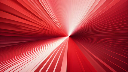 A smooth silky bursting line gradient in shades of red 