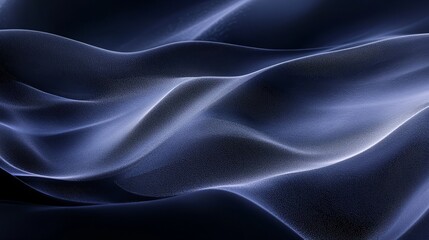 Fototapeta premium wave, light, blue, smoke, texture, design, wallpaper, black, smooth, satin, motion, curve, silk, backdrop, color, dark, illustration, pattern, line, flowing, energy, flow, waves, concept, purple