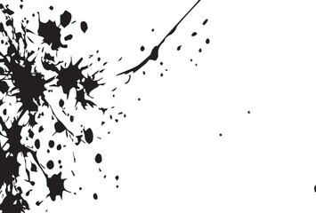 Grunge Distressed Paint Splash Background Texture.