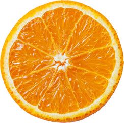 Freshly Sliced Orange