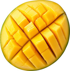 Freshly Sliced Mango