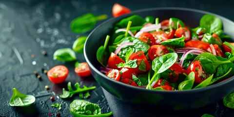 Salad is a healthy food