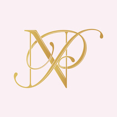 PN, NP,  logo PN, Letter PN, monogram PN, vector, logo, Wedding Monogram Initials, Wedding Logo,Wedding Monogram,Logo Design © Bee9JB Studio
