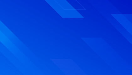 Obraz premium Blue geometric abstract background. Vector illustration