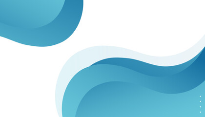 blue gradient background. Dynamic shapes composition. Vector illustratior