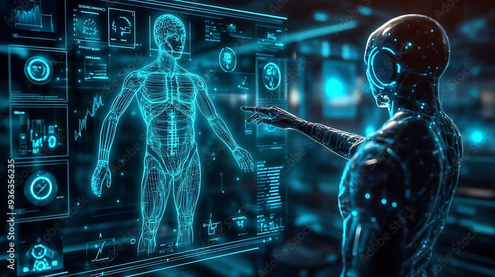 Poster a futuristic smart health monitoring system with digital diagnostics and ai-driven wellness recommen