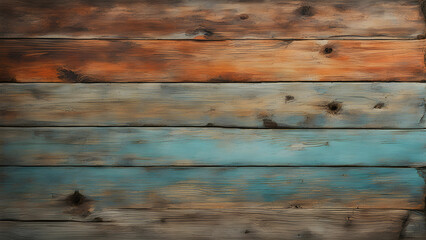 old wood grunge background with cracked paint on a wooden surface 