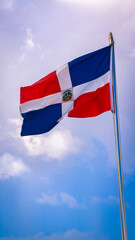bandera de la republica dominicana