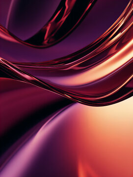 Abstract Backgrounds, Smooth Lines, Design, Amorphous glass-effect backgrounds: abstract designs with transparent elements, ideal for modern tech presentations, websites, and graphic design projects